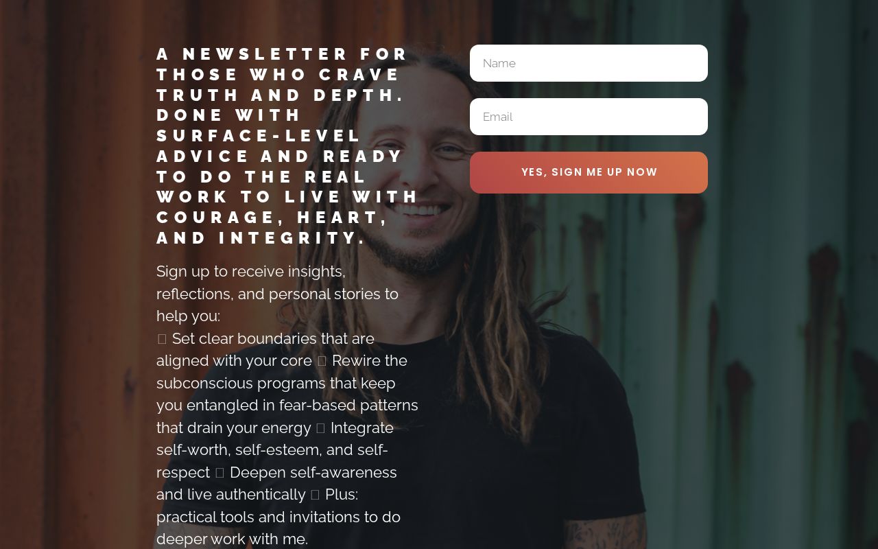 NEWSLETTER SIGN UP
